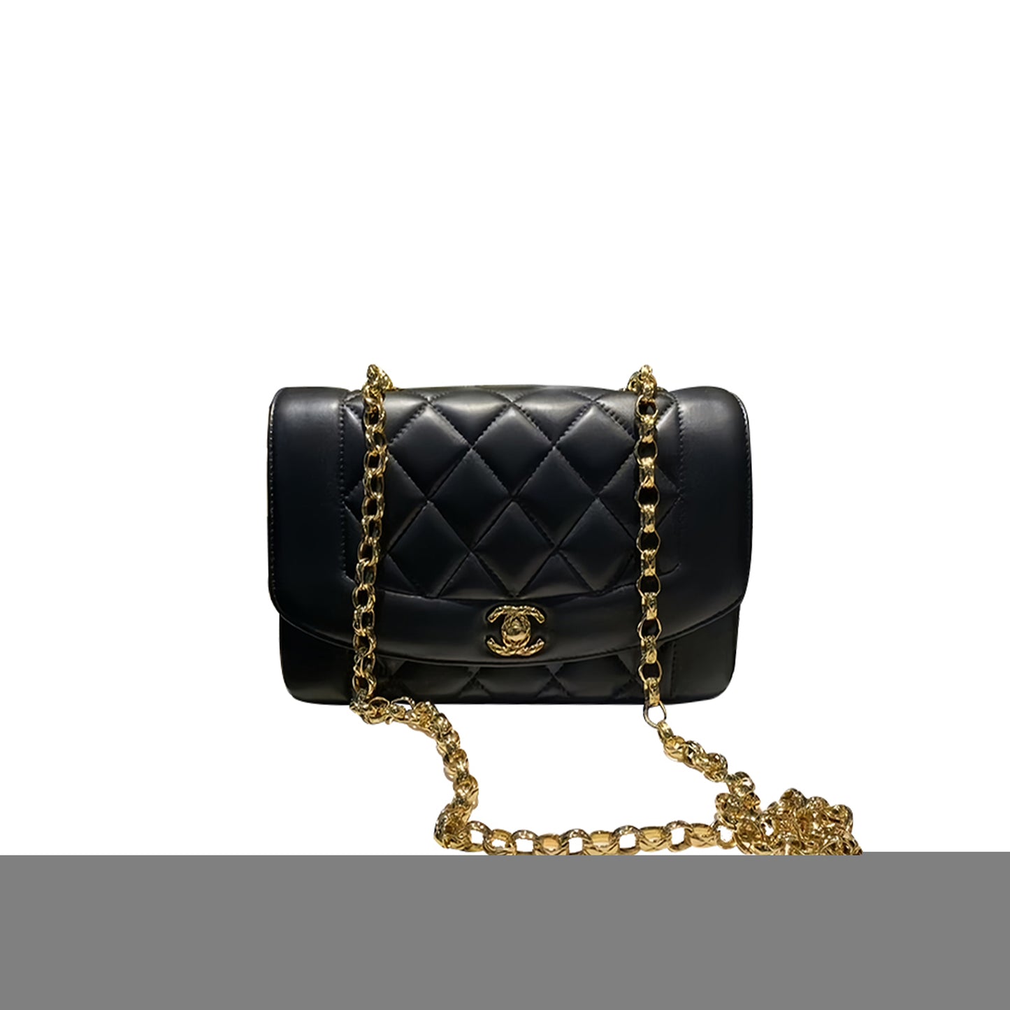 Ch*el master lambskin flap shoulder bag a2221 (23*13*7cm)