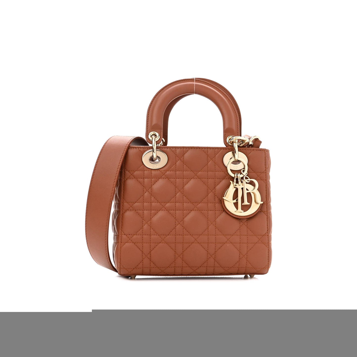 D*or calfskin cannage small my abcD*or lady D*or tan (20*18*6.4cm)