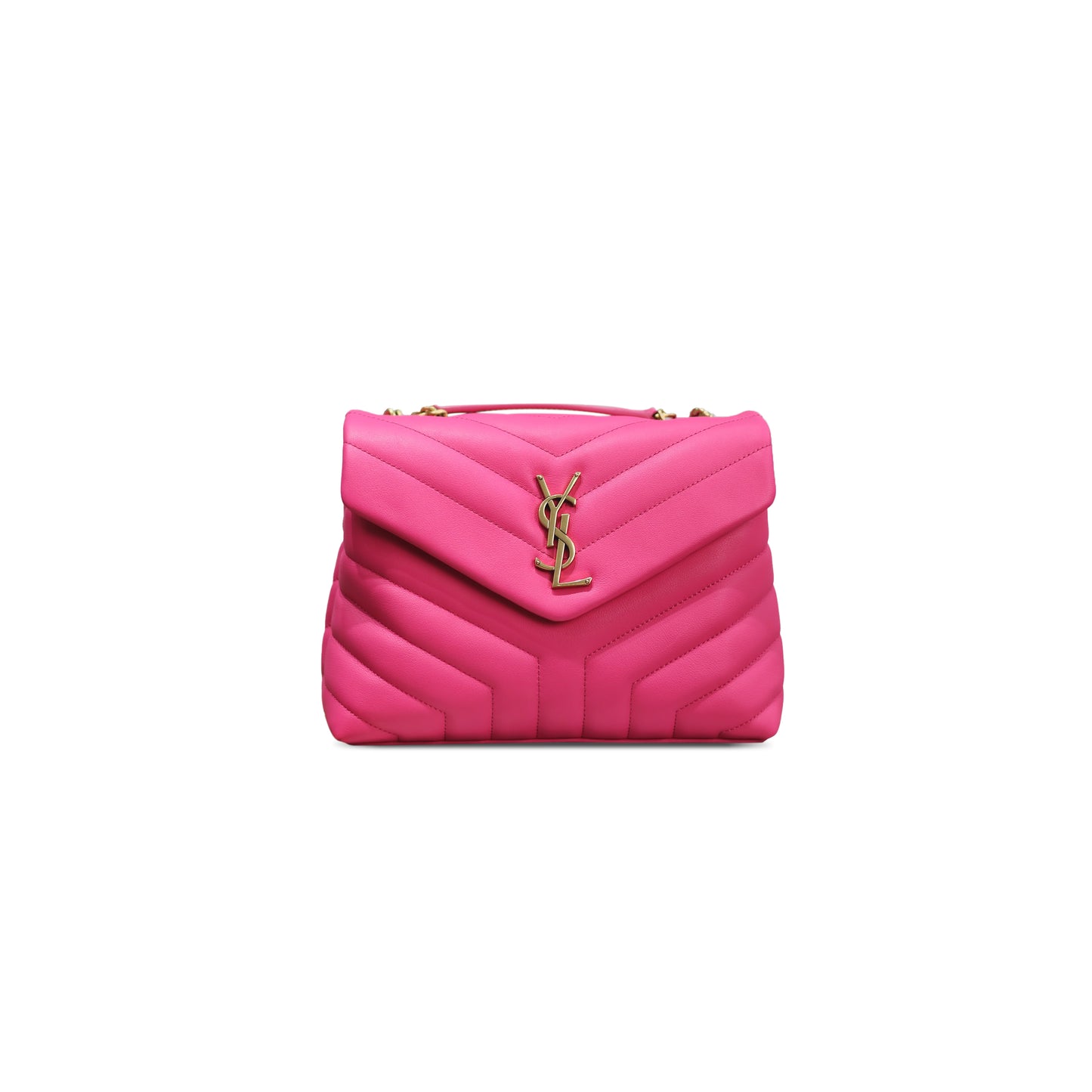 Y*L loulou small chain bag in quilted leather 494699 (23*17*9cm)