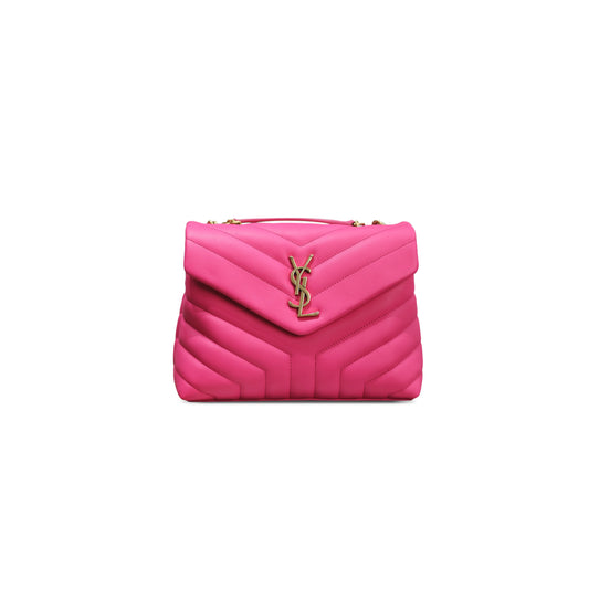 Y*L loulou small chain bag in quilted leather 494699 (23*17*9cm)