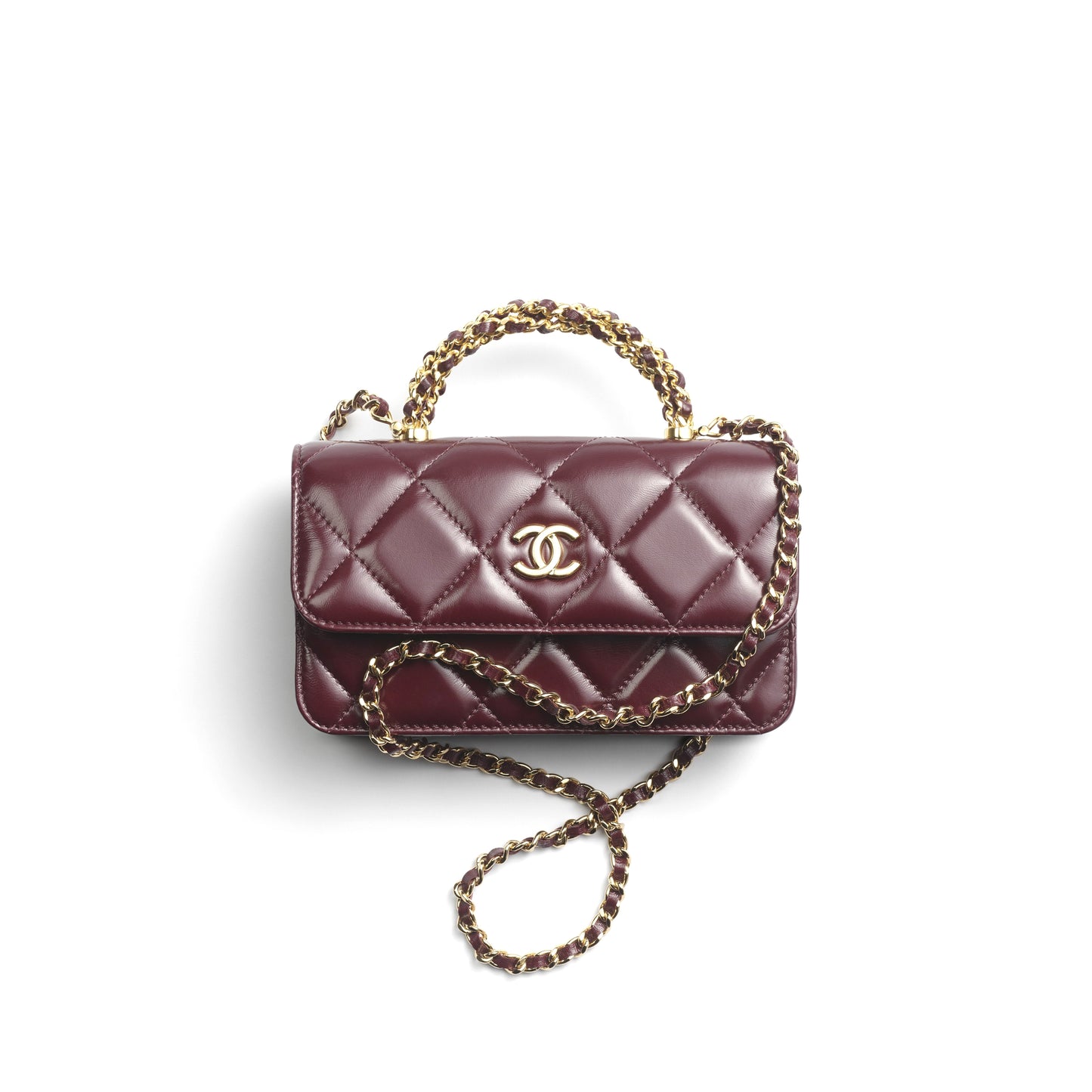 Ch**el clutch with chain ap4167 (18*10*4.5cm)