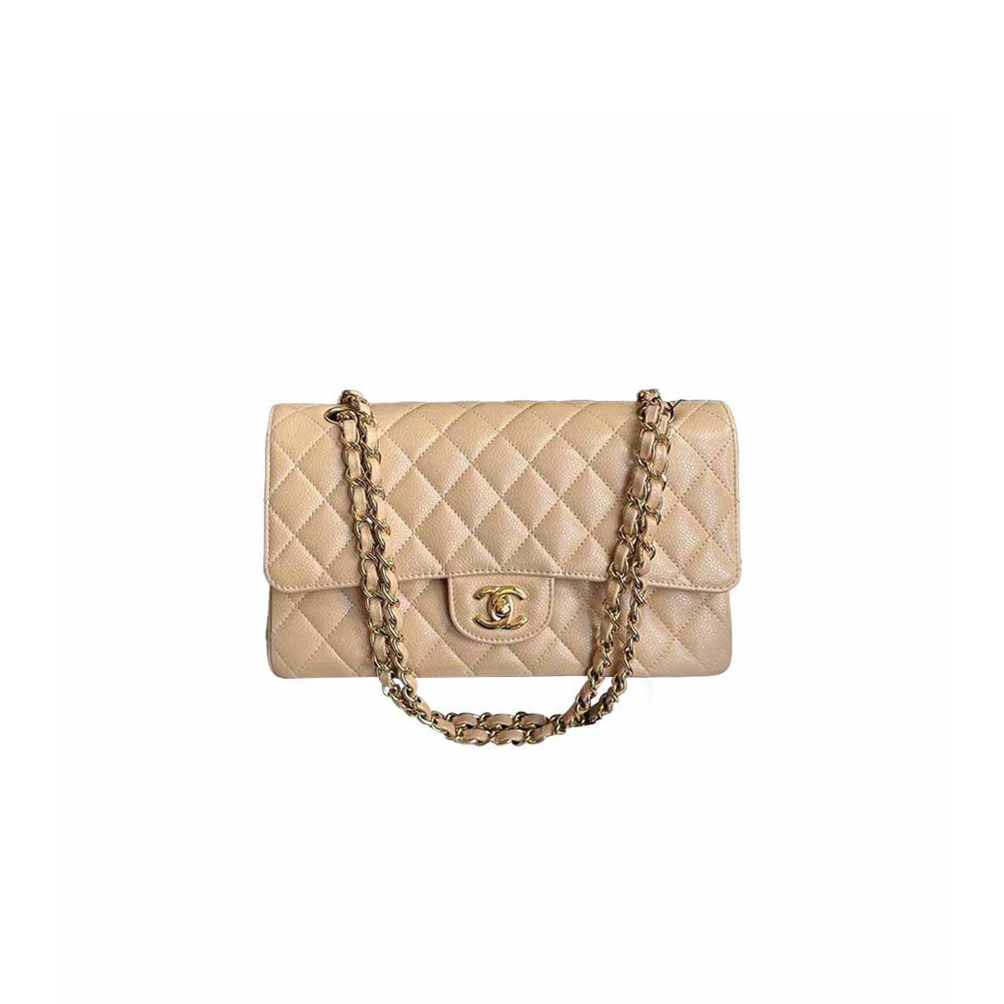 Ch*el mediumcf classic flap a01112 (25.5*15.5*6.5cm)