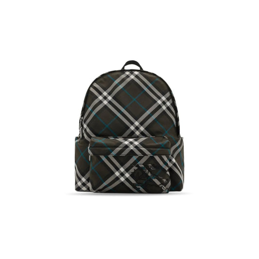 Bv*b*rry plaid backpack 81067091 (34*29*11cm)