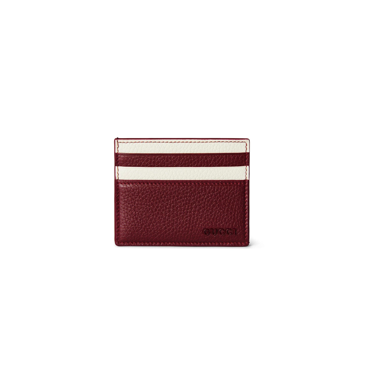 Gvc*1 bi-color card case with Gvc*1 logo ‎‎817043 (10*8cm)