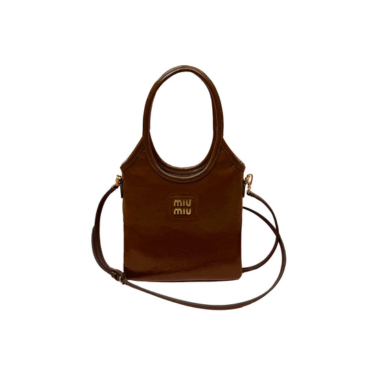 M1v M1v ivy naplak patent leather bag 5bg281 (24*20cm)