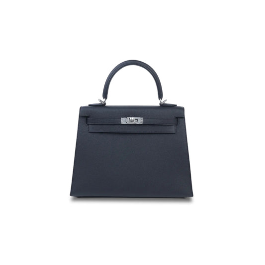 H**mes master kelly sellier 25 gris misty epsom palladium hardware (25*17*7cm)