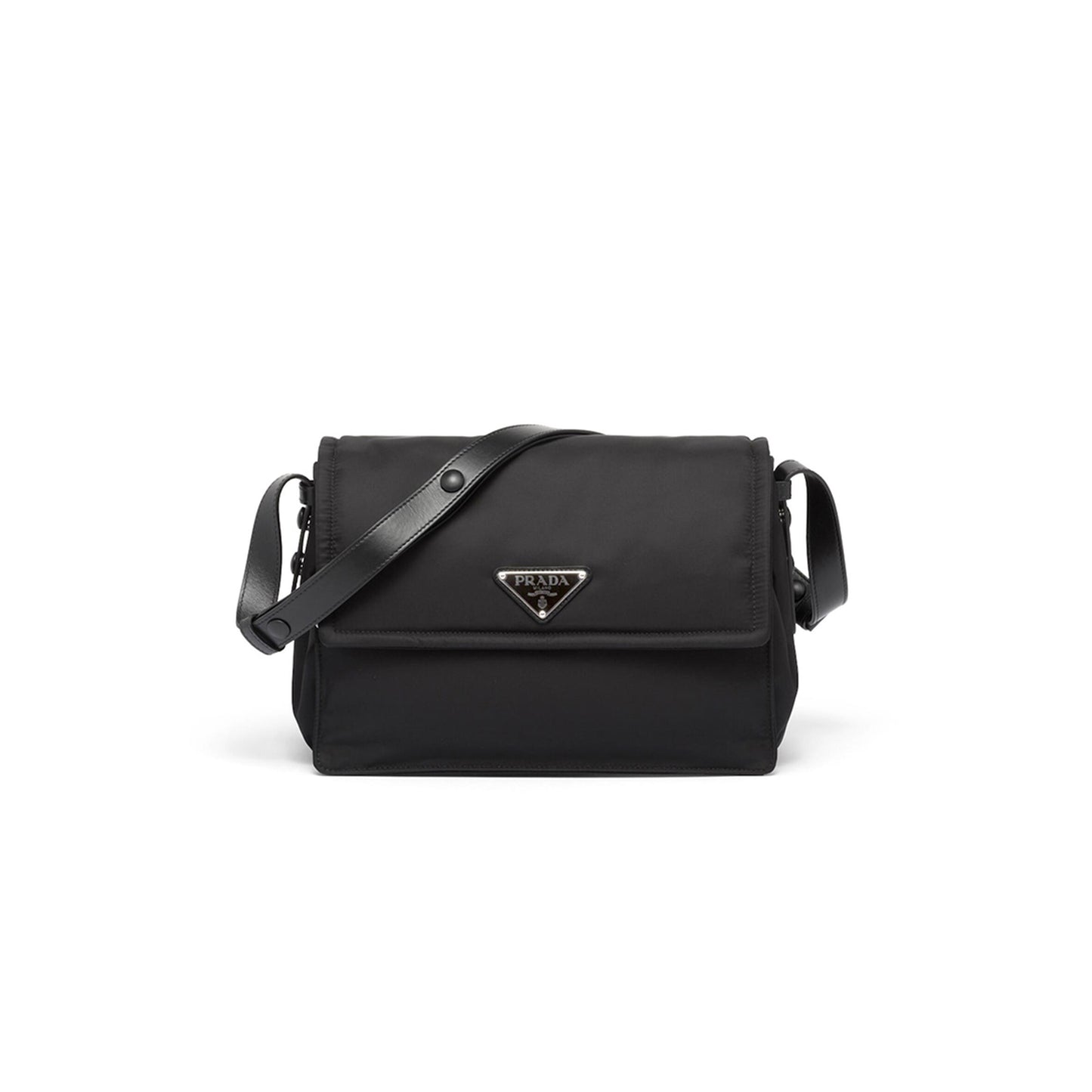 Pra*a traveller medium padded re-nylon bag 1bd255 (30*21.5*12cm)