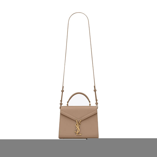 Y*L cassandra mini in grain de poudre embossed leather 623930bow0w2826 (20*16*7.5cm)