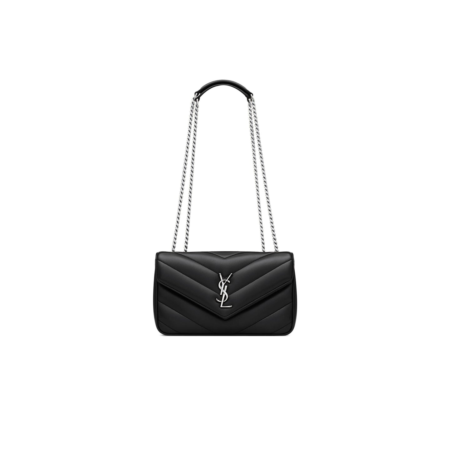 Y*L loulou small in matelassÉ lambskin 801437aae4y1000 (24*14*6cm)