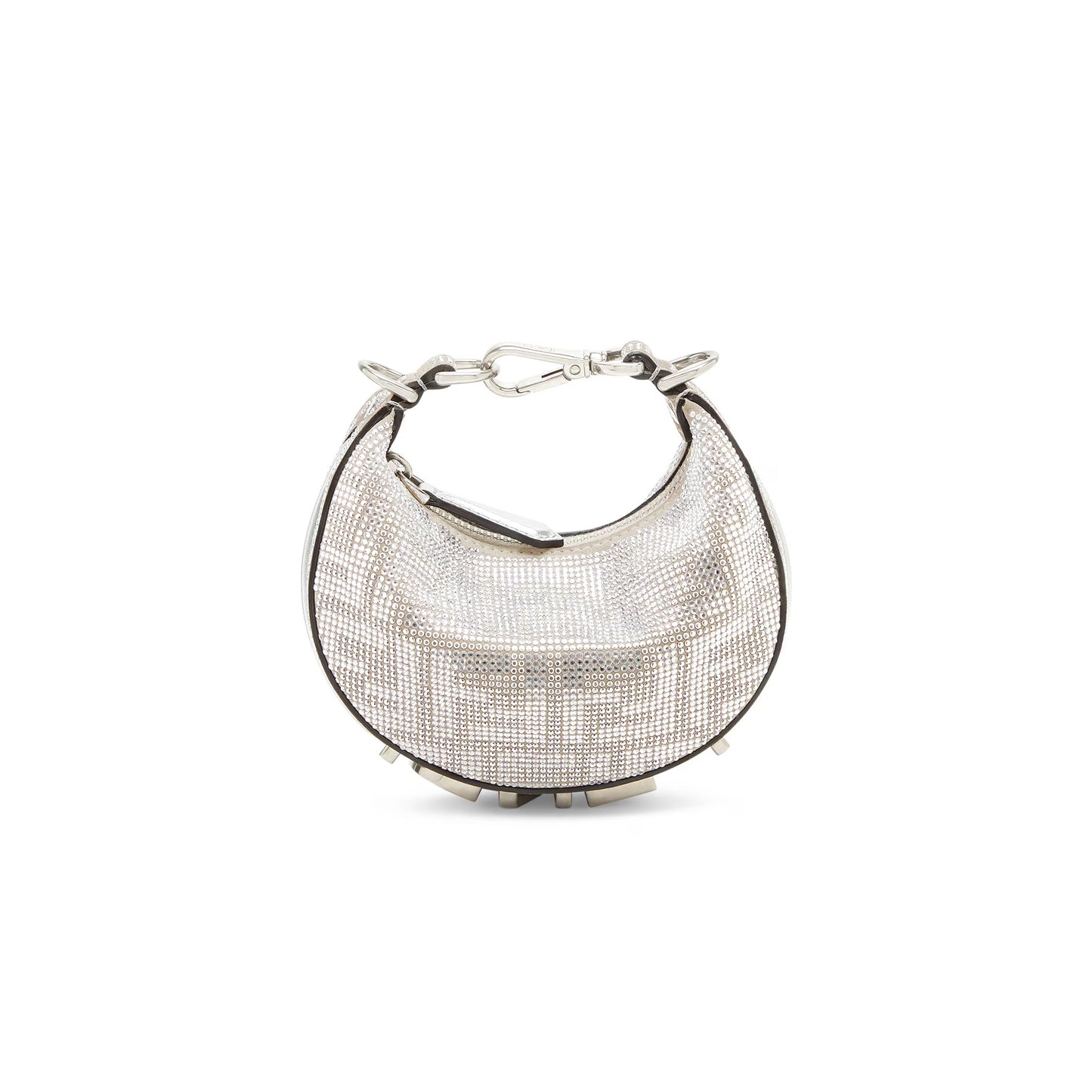 F**di nano F**digraphy silver crystals charm 7as089apkff1mzk (16.5*14*5cm)