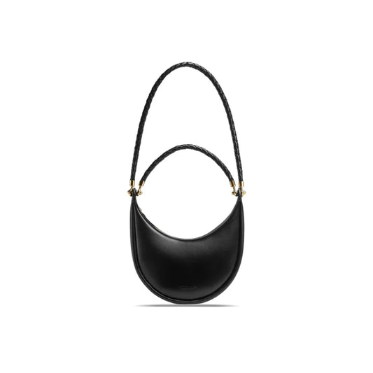 bo*te*ga Ve*ne*ta cowhide half-moon bag 794902v3iw11019 (28*27*6cm)