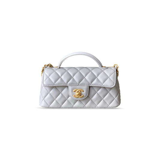 Ch*el mini top handle flap bag as5354 (22*12*6cm)