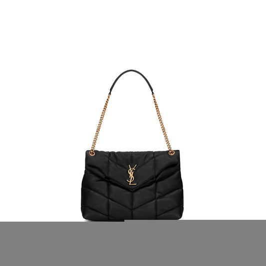 Y*L puffer medium chain bag in quilted lambskin 5774751el071000 (35*23*13.7cm)