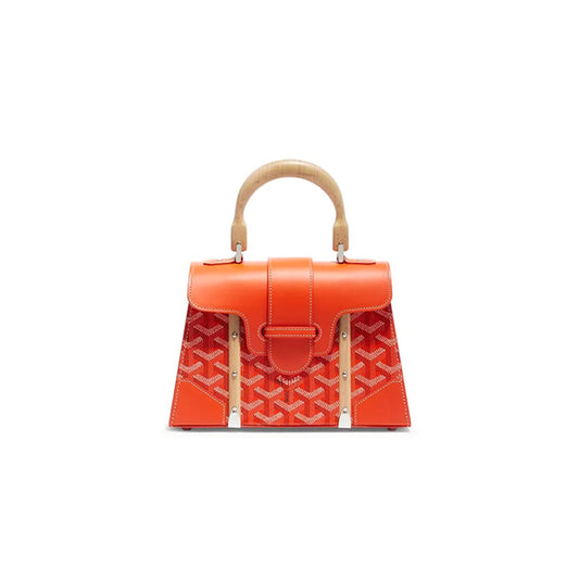 Go*ard saÏgon structurÉ mini bag saigr2minty07cl07p (20*15*7.5cm)