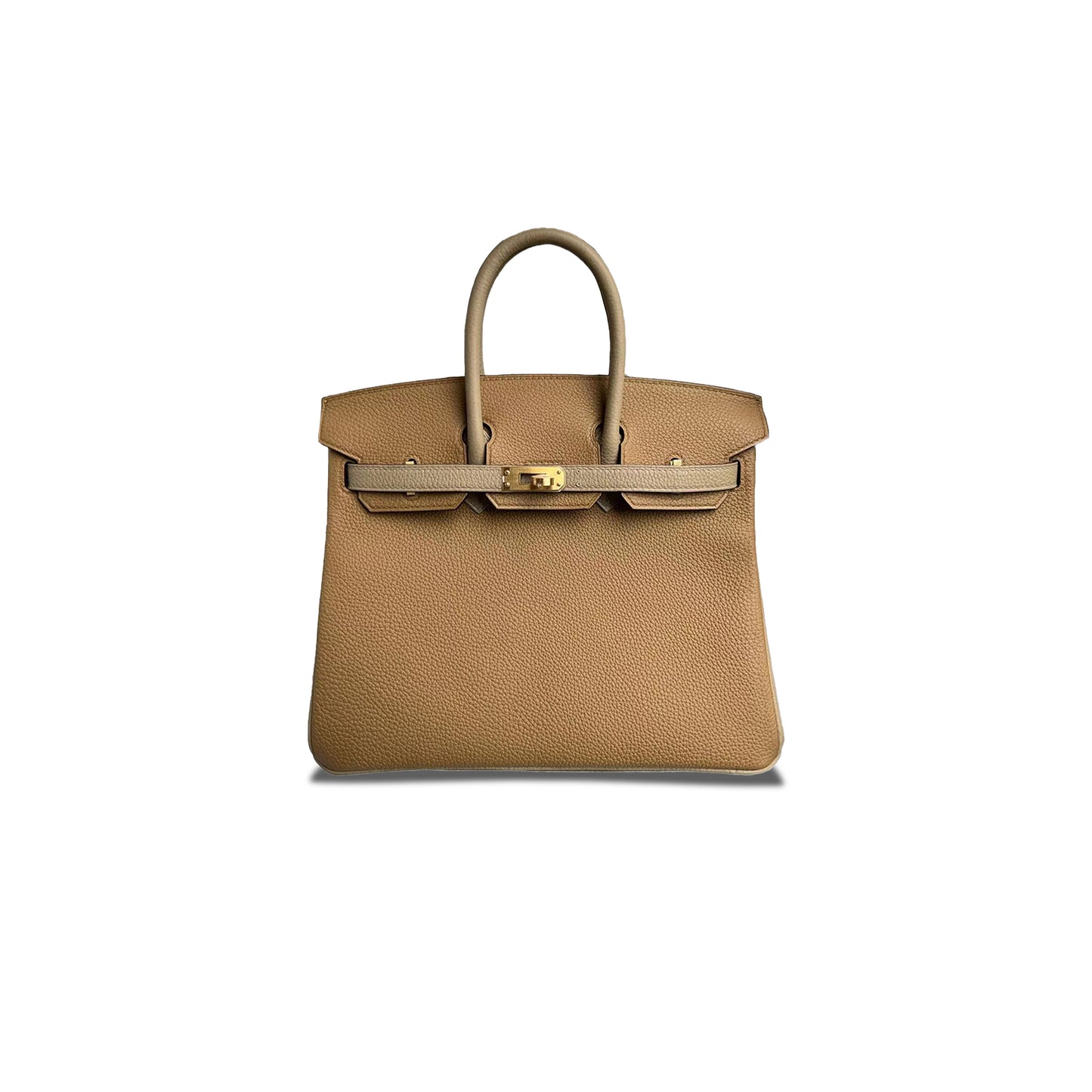 H**mes birkin 25 clemence leather cake thousands of colors windbreaker gray 4496975 (25*20*13cm)