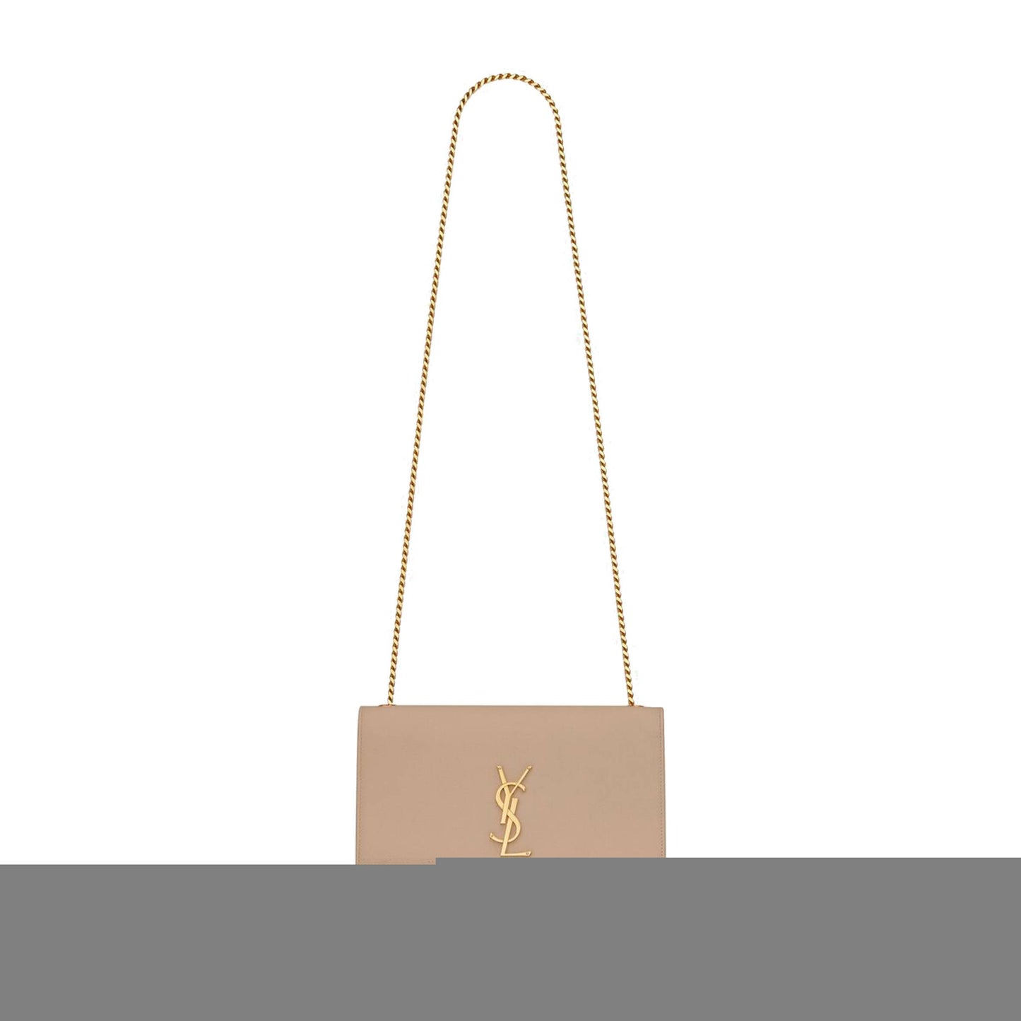 Y*L kate medium chain bag in grain de poudre embossed leather 364021bow0j2721 (24*14.5*5.5cm)