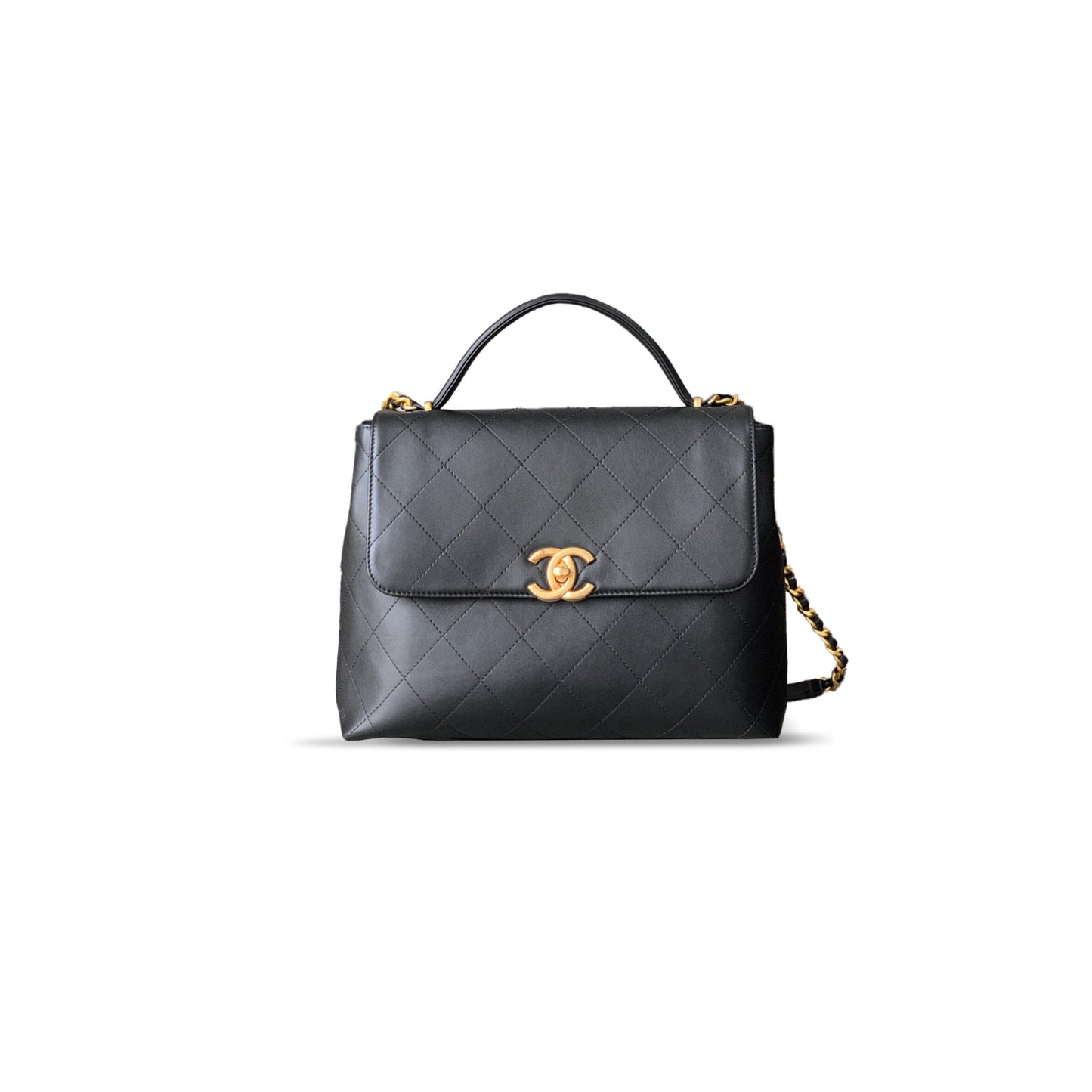 Ch*el flap bag with top handle as5467 (33*26*9cm)