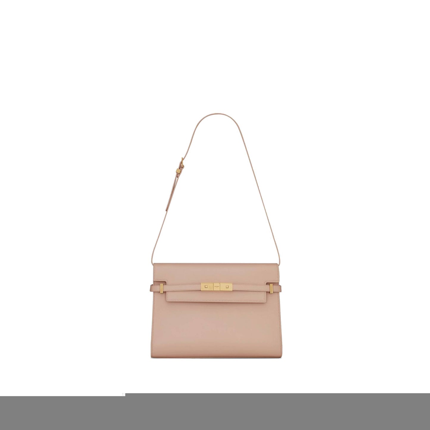 y*l manhattan shoulder bag in box Sa**t Lau*nt leather 5792710sx0w2738 (29*20*7.5cm)