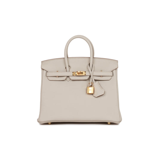 H**mes birkin 25 beton togo gold hardware handmade(25*19*12cm)