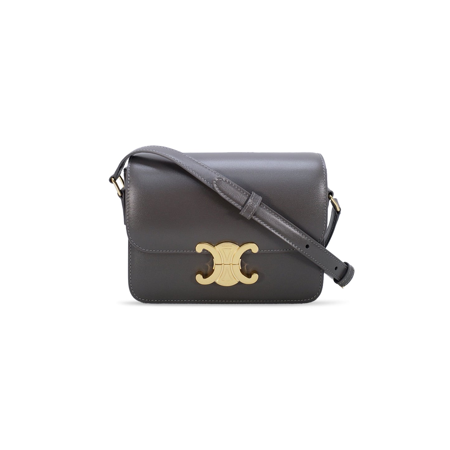 CELIN SMALL TEEN TRIOMPHE BAG IN NATURAL CALFSKIN 188423BF4.28LU (18.5*14*6cm)