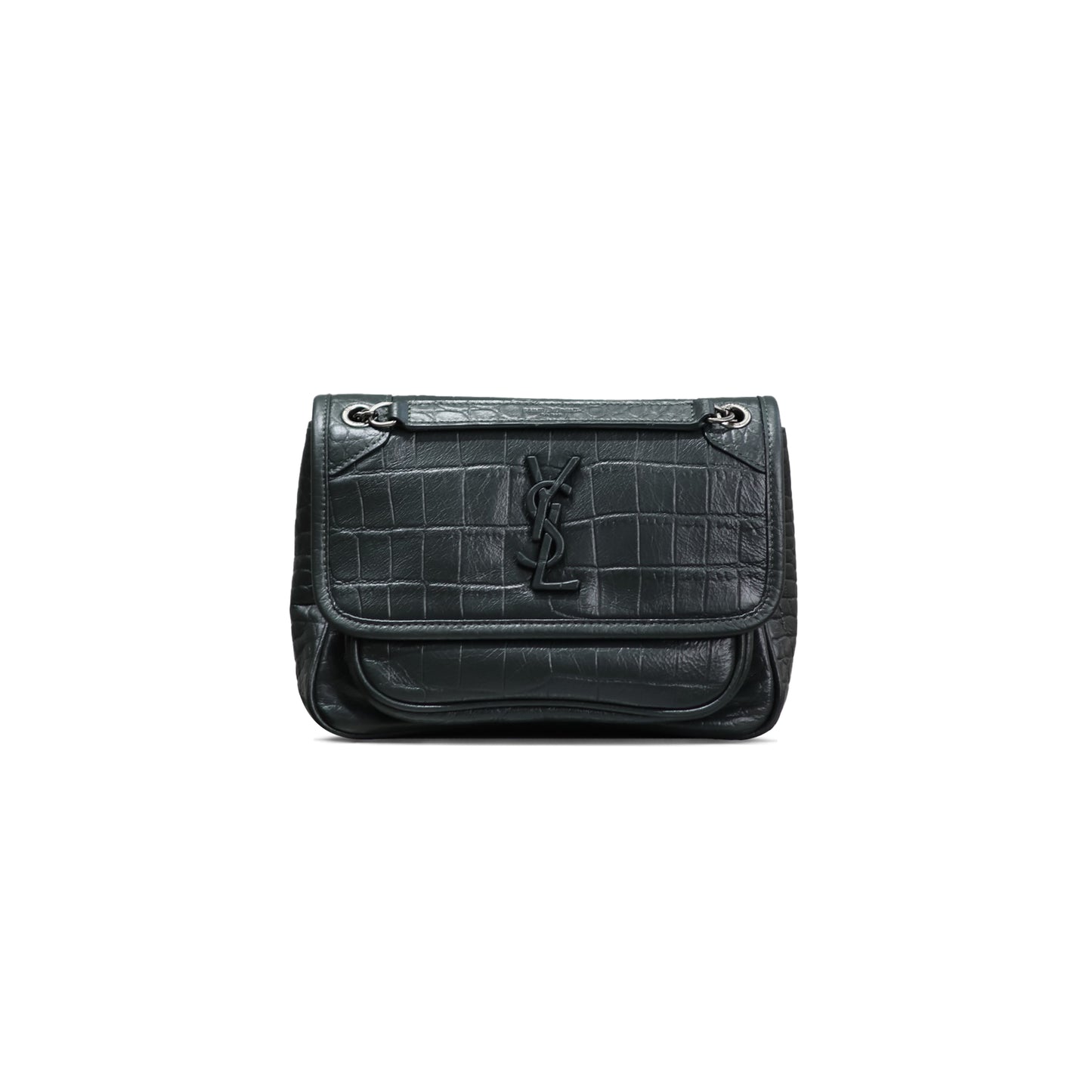 Y*L niki baby in crocodile-embossed leather 633151352204 (21*16*7.5cm)