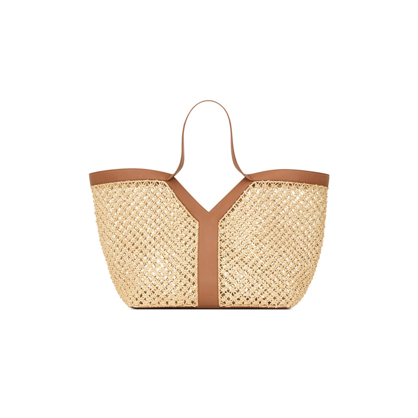 Y51 beige raffia y tote bag 828957gaafi2791 (37*32*22cm)
