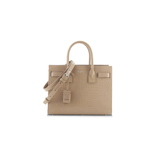 Y*L sac de jour croc embossed leather lu84212960252 (26*20.5*12.5cm)