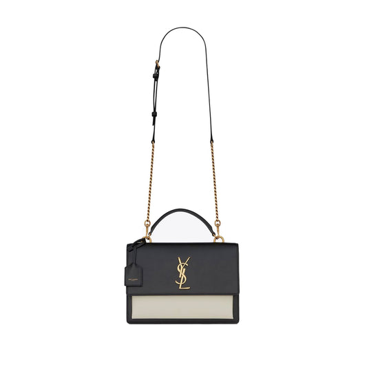 Y*L sunset medium top handle in smooth leather 634723d42671031 (25*18*5cm)