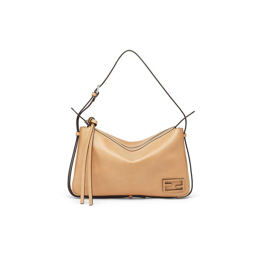 F**di simply F**di medium leather beige 8br829as7af1qd3 (33*20*5cm)