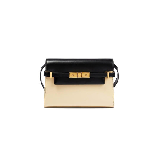 y*l manhattan shoulder bag in box Sa**t Lau*nt leather 579271314784 (29*20*7.5cm)