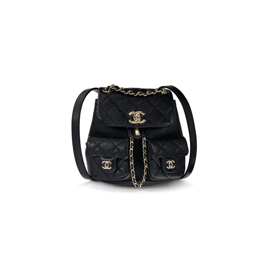 Ch*el small 24a duma backpack as3787 (17.5*16.5*10cm)