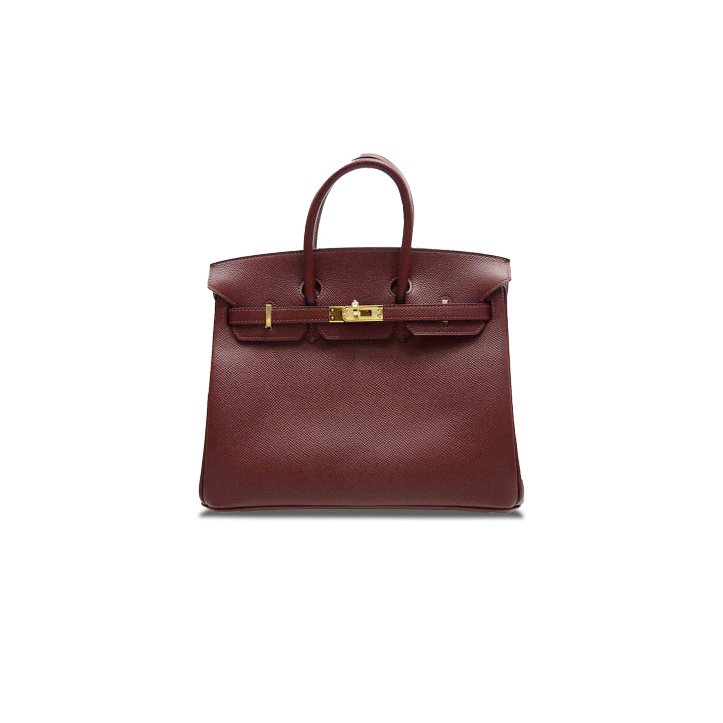 H**mes master birkin 25 togo leather burgundy gold buckle bag bk2555epgp (25*20*13cm)