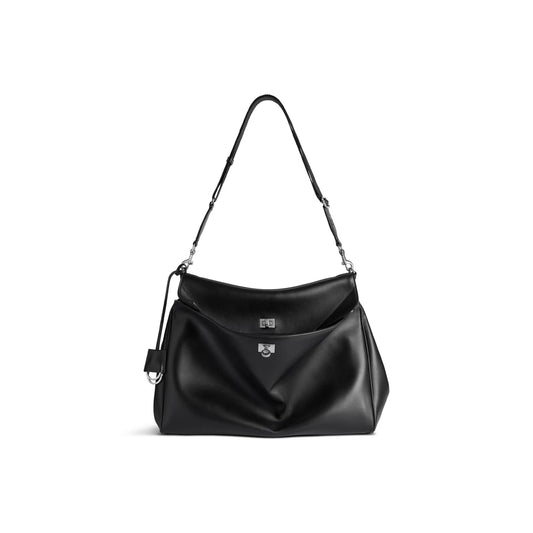 Ba1en*iaga men''s rodeo messenger bag in black 8218872abox1000 (40*30*11cm)