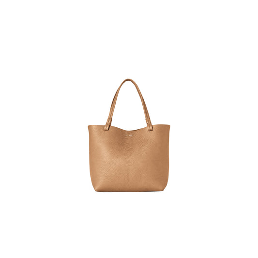 T*e R*w small park tote bag in leather cinnamon w1199l129cmons (25*22*12cm)