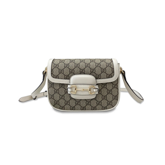 G*u*i horsebit 1955 soft small shoulder bag 815205 (20*14.5*5.1cm)