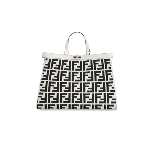 F**di x-tote canvas tote bag 8bh374ajqyf1laf (41*29.5*16cm)