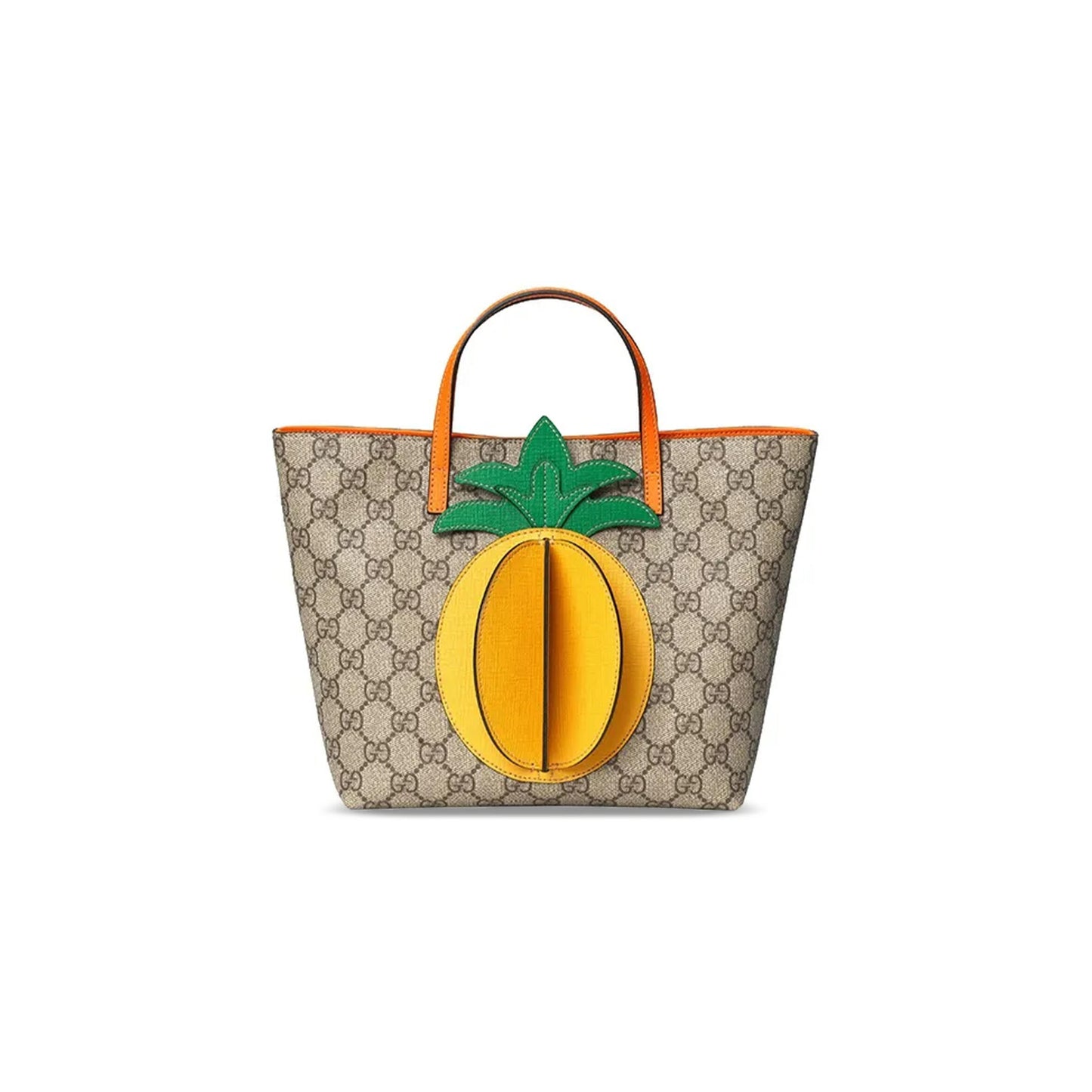 Gvc*1 gg svp*me monogram kids pineapple tote 580840 (21*20*10cm)