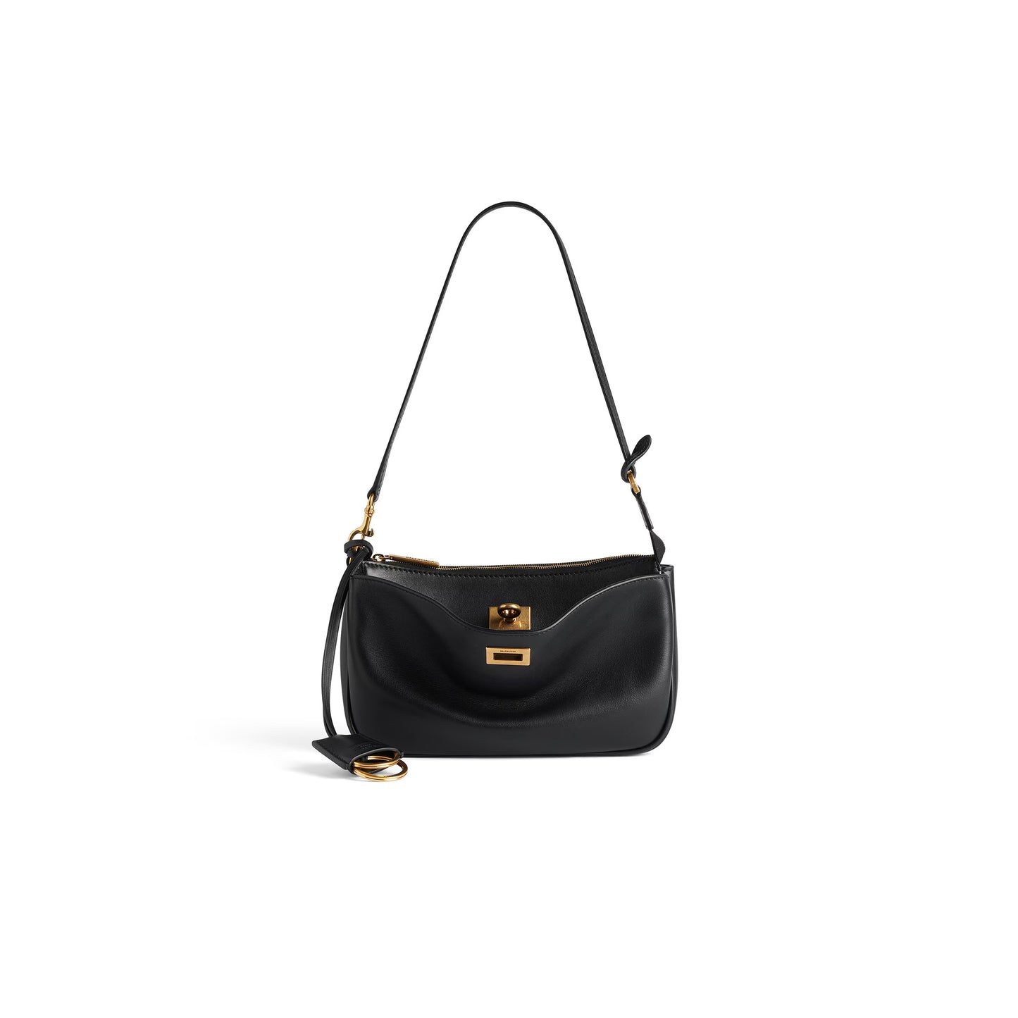 Ba1en*iaga women''s rodeo sling pochette in black 8141112abkx1000 (22*12*5cm)