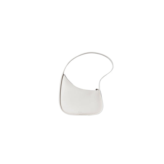 T*e R*w half moon bag in leather new ivory w1249l52nivpd （34*20*6cm)