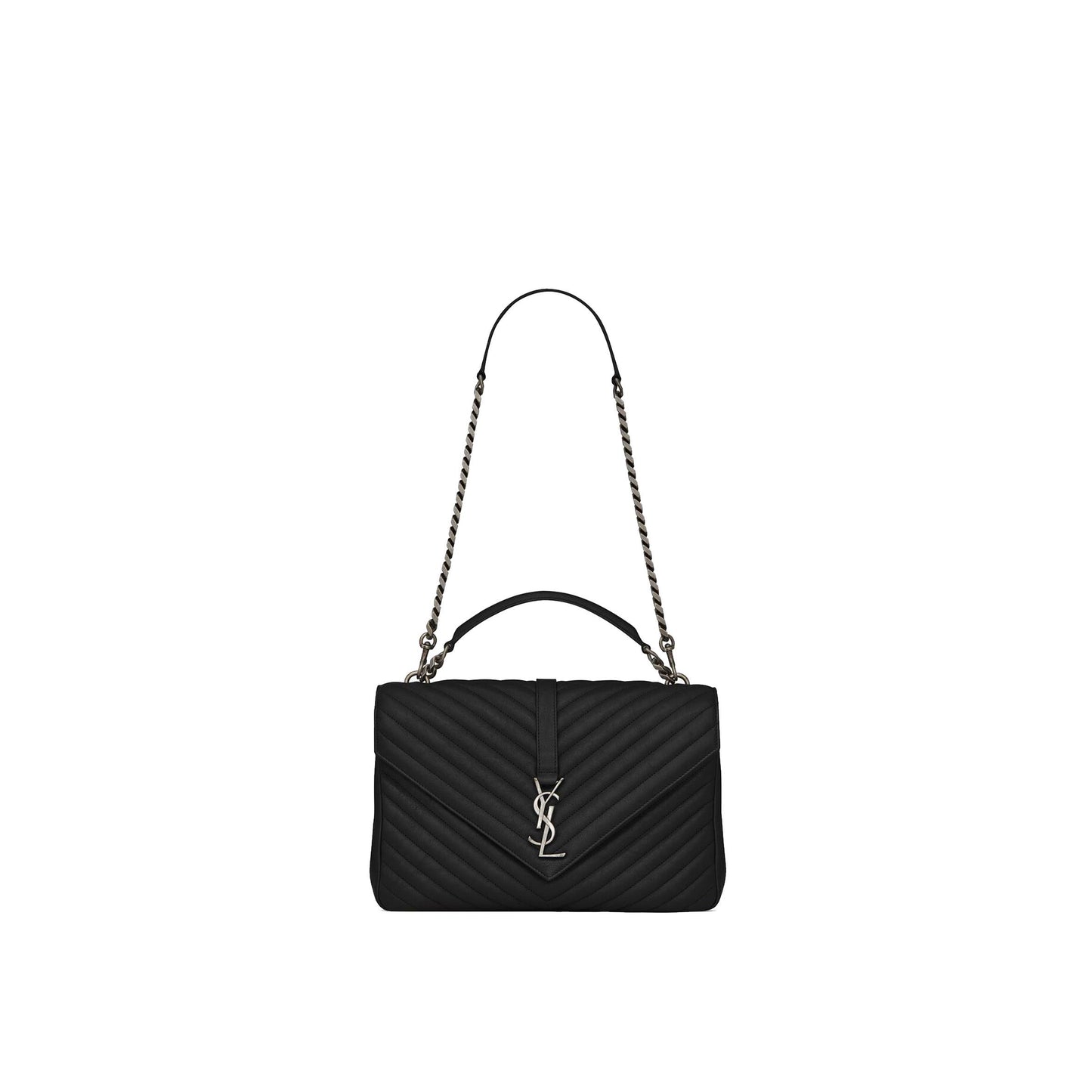 Y*L college large chain bag in quilted leather 600278brm041000 (32*20*8.5cm)