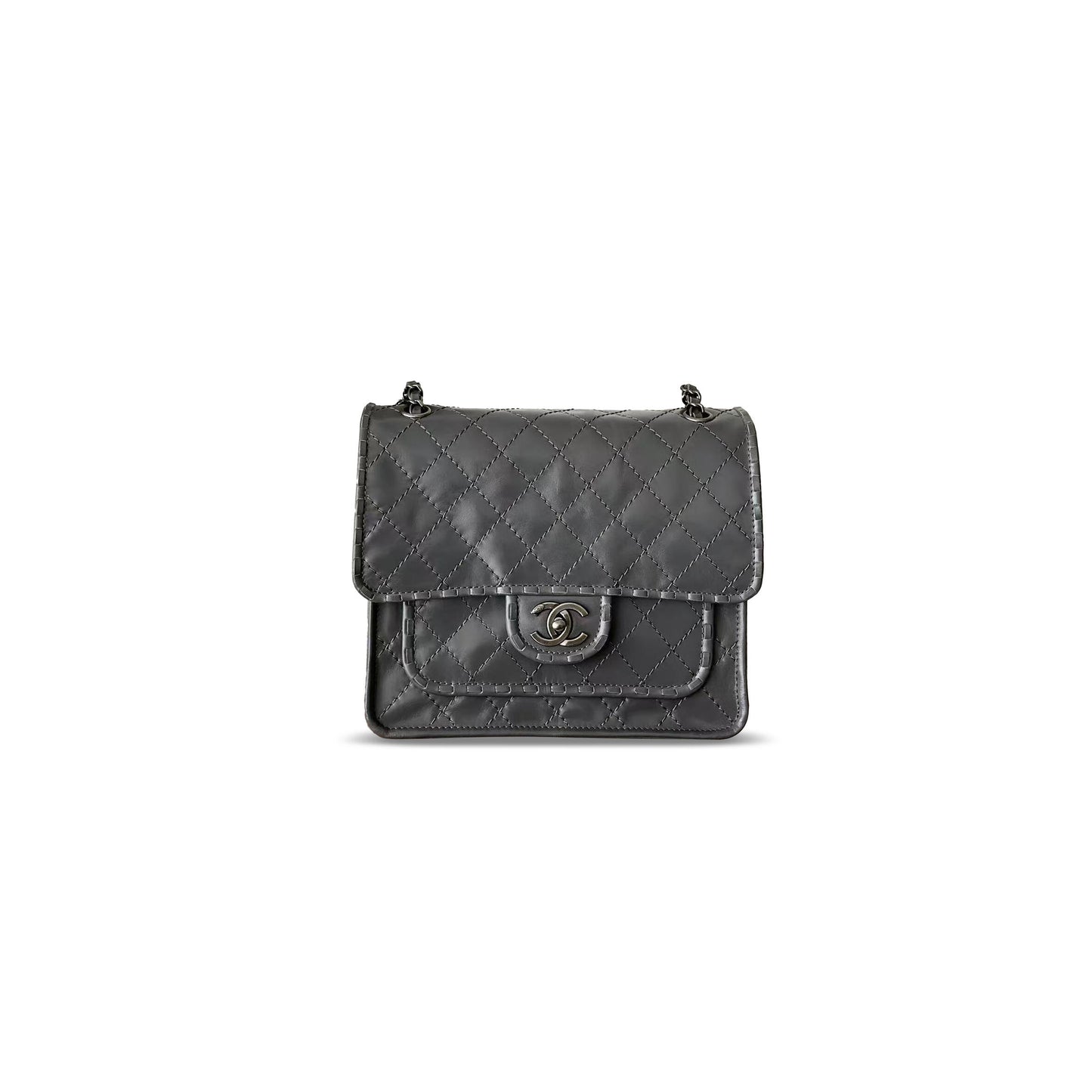 Ch**el chains shoulder flap bag А51999 (26*23*11cm)