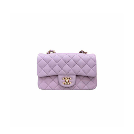 Ch*el mini classic flap bag as1116 (20*13*6cm)