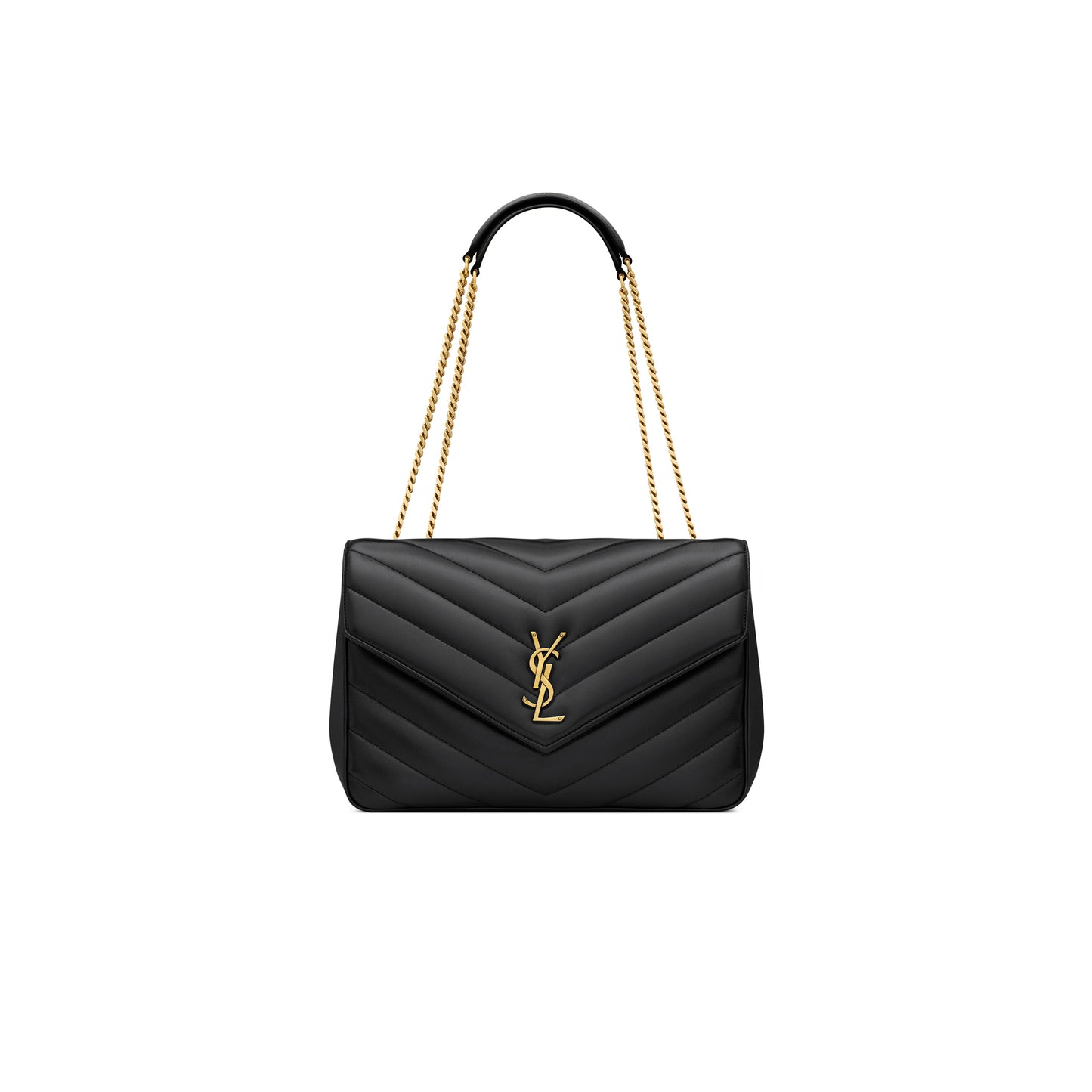 Y*L loulou large in matelassÉ lambskin 803541aaeax1000 (32*22*10cm)