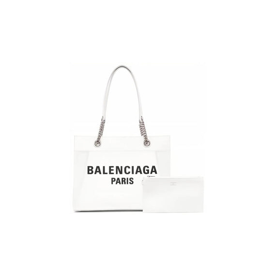 Ba1en*iaga women''s duty free tote bag medium in white 7416022aadb (35*18.8*13.9cm)