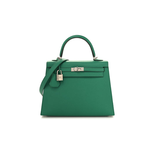 H**mes epsom kelly 28 ve rt jade (28*22*10cm)