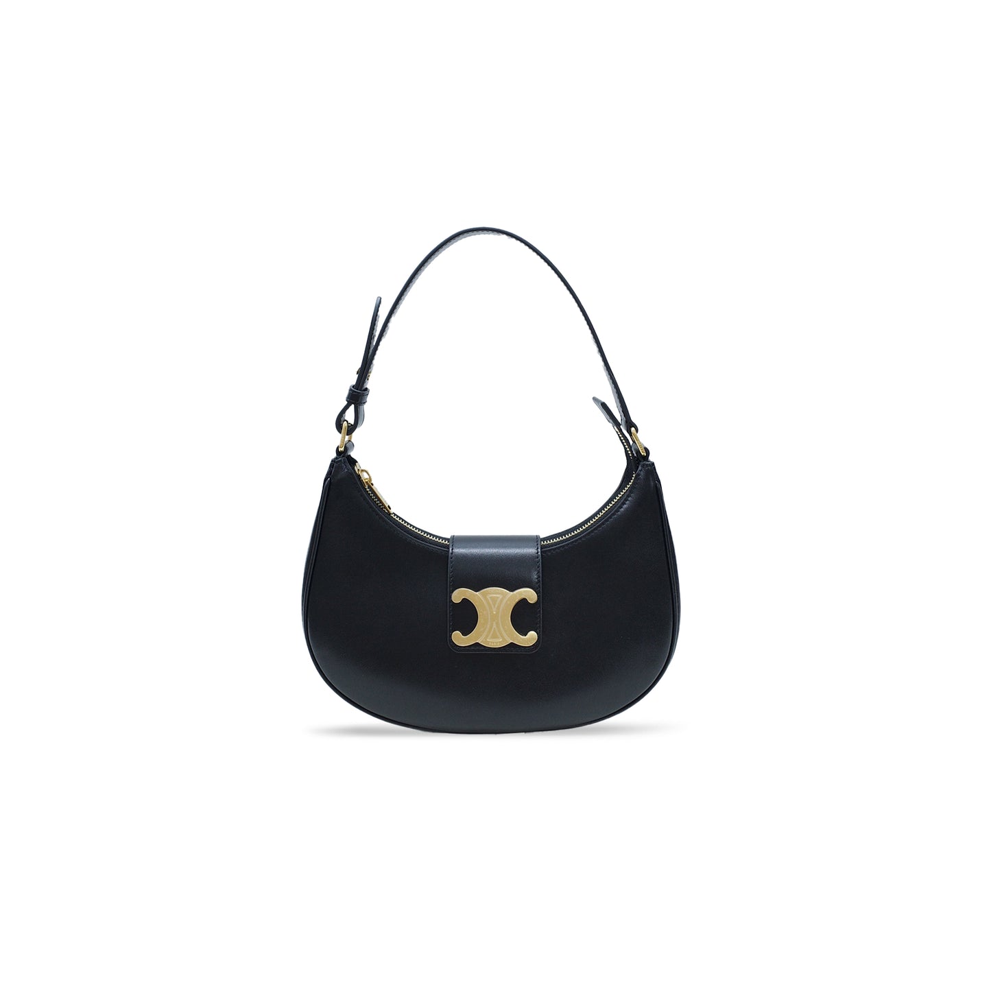 Ce**e medium ava triomphe bag in triomphe cowhide 114492bzj.04lr (23*13.5*6cm)
