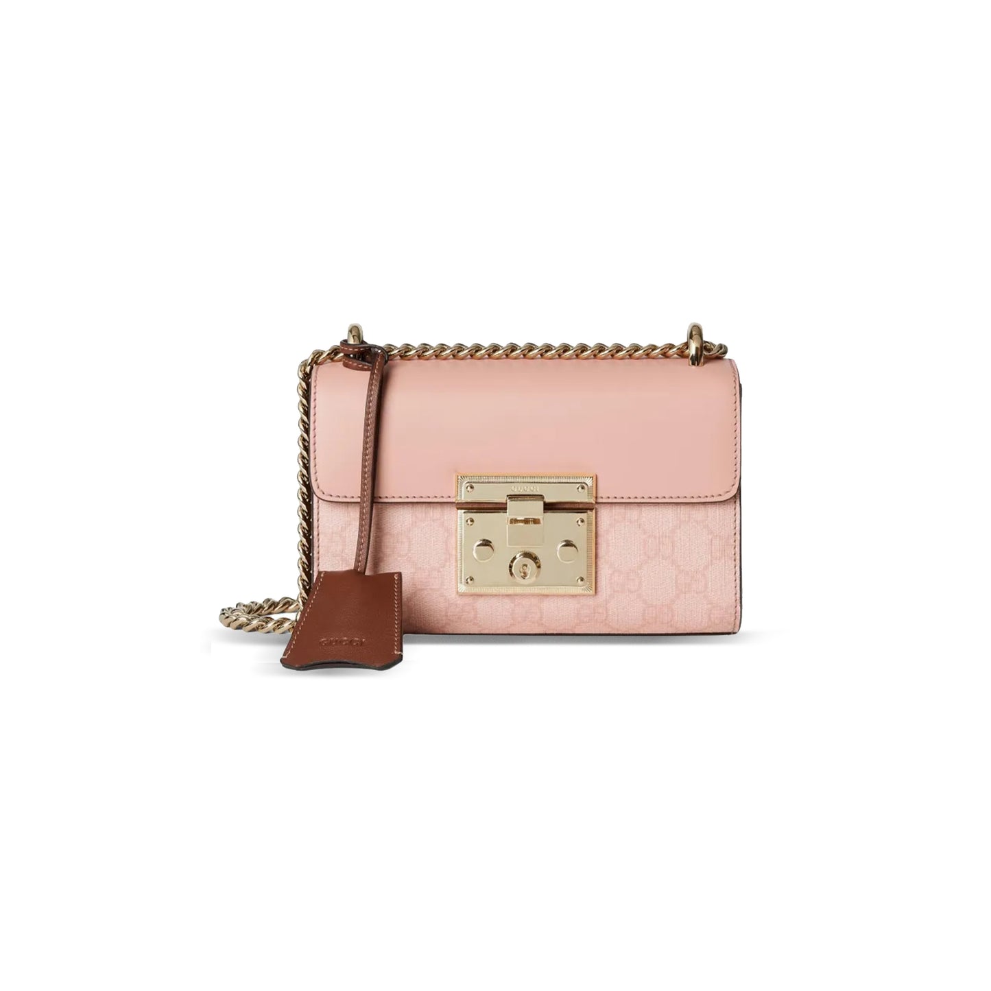 G*u*i padlock small gg shoulder bag 409487 (20*12*8cm)