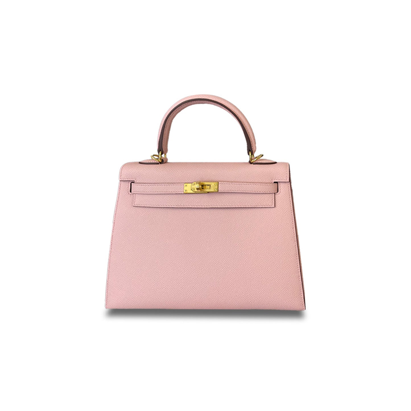 H**mes kelly 28 epsom 3q pink gold buckle (28*22*10cm)