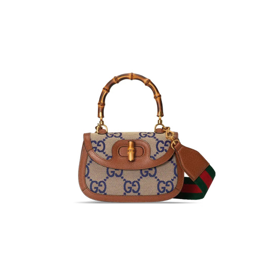 G*u*i bamboo 1947 small bag 675797 (21*15*7cm)