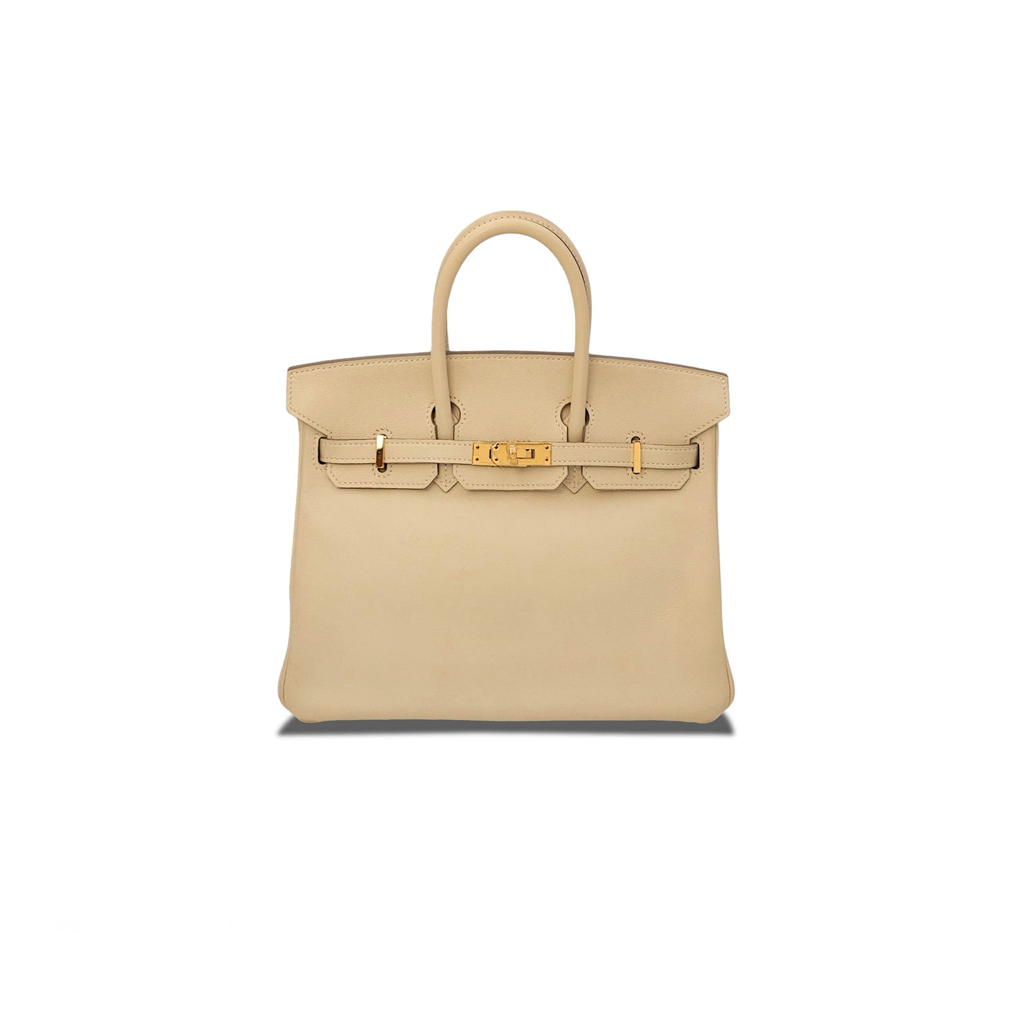 H**mes master birkin 30 swift leather trench coat grey gold buttons bag h049362cc01 (30*23*15cm)
